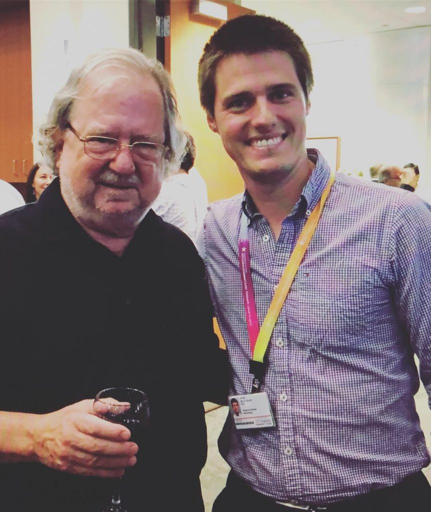 Os pesquisadores Jim Allison e Jorge Scutti